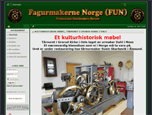 Tablet Screenshot of fagurmaker.no